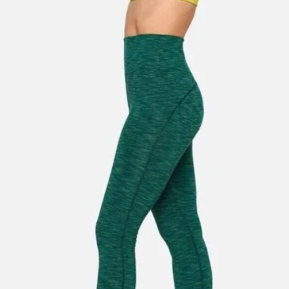 Outdoor Voices Women's Marled Green Freeform 7/8 Leggings (Size S) - Picture 1 of 5